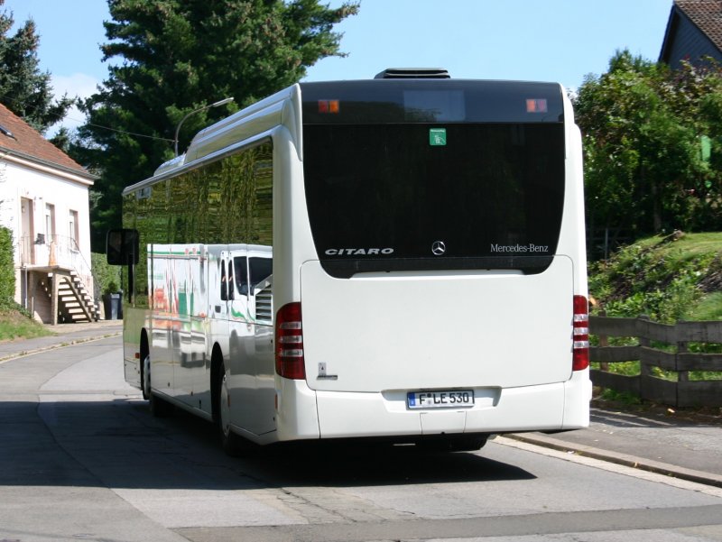 F- LE 530: Leihwagen bei Dieter Schmidt als SEV NEunkirchen (Saar)- Illingen (Saar).