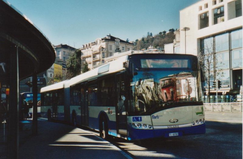 FART Locarno Nr. 2/TI 45'702 Solaris am 7. Dezember 2008 Locarno, Bahnhof