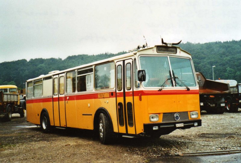 Gadliger, Horgen ZH 293'555 Saurer/Tscher (ex Lienert, Einsiedeln) am 6. Juni 2009 Thayngen, Saurer-Treffen