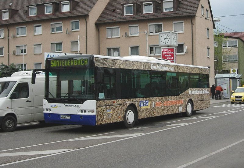 Gesichtet in Stuttgart-Feuerbach. Unternehmen WEG (Wrttemberger Eisenbahngesellschaft).
