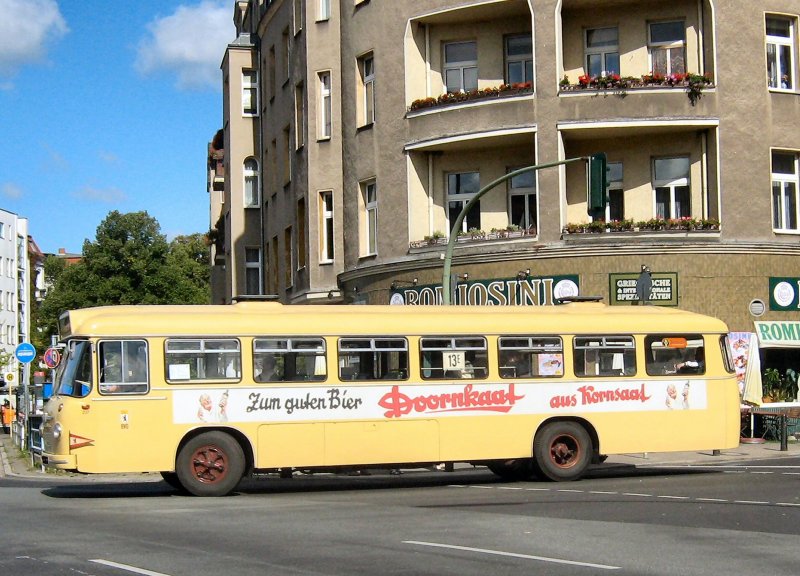 Historischer Busverkehr in Berlin-Tegel, 13.9.2008