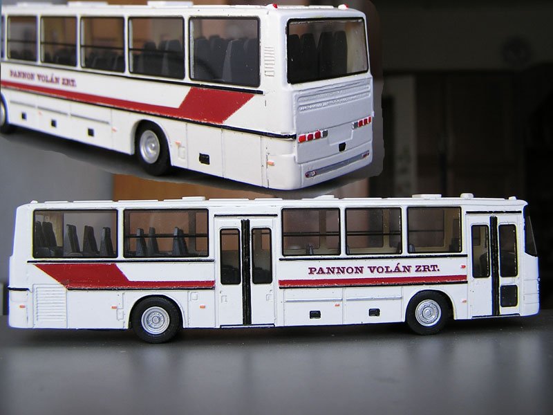 Ikarus Classic C56, von dem ungarischen Hersteller  Wumm Modell . Maßstab: 1/87
