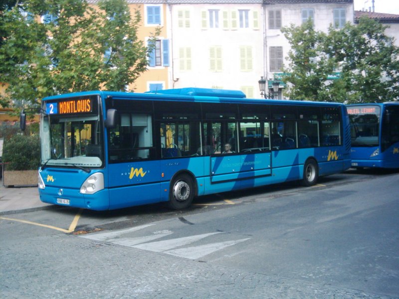 Irisbus Citlis 12 im franzsischen Montlimar im Norden der Provence. 