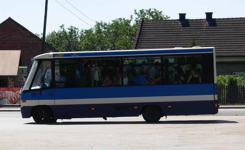 Jelcz M081MB BH397 der linie 146, 14.07.2009, Krakw Pleszw