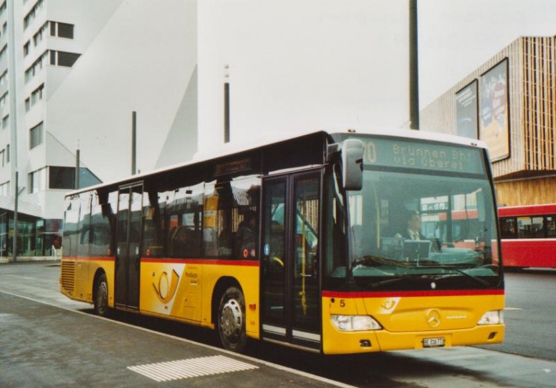 Klopfstein, Laupen Nr. 5/BE 316'773 Mercedes Citaro am 23. Dezember 2008 Bern-Brnnen, Bahnhof