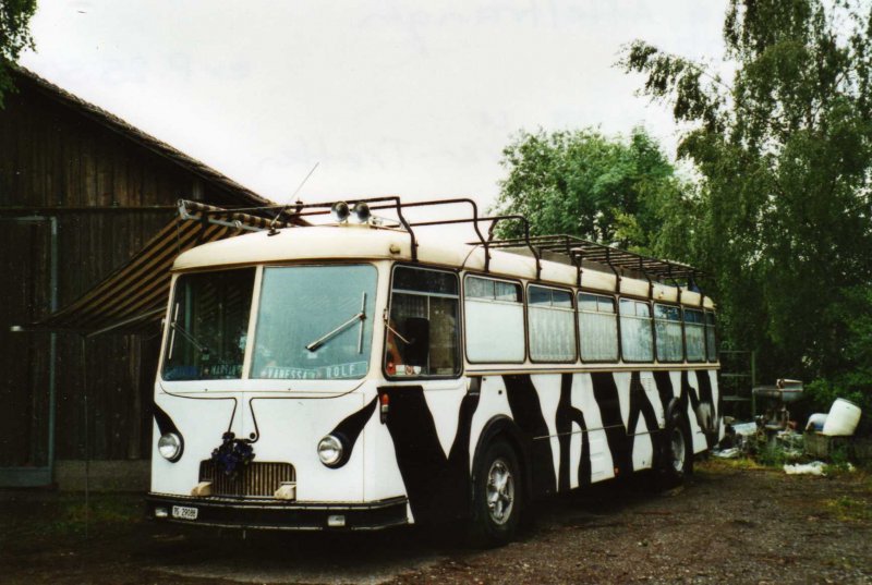 Kndig, Affeltrangen TG 29'088 FBW/R&J (ex P 25'505) am 6. Juni 2009 Thayngen, Saurer-Treffen