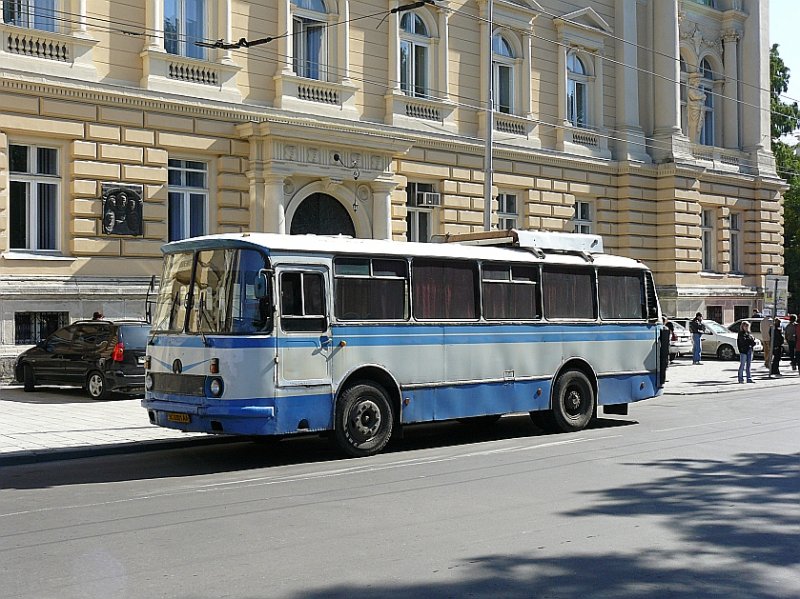 LAZ-695 beim Universitt von Lviv 17-09-2007.