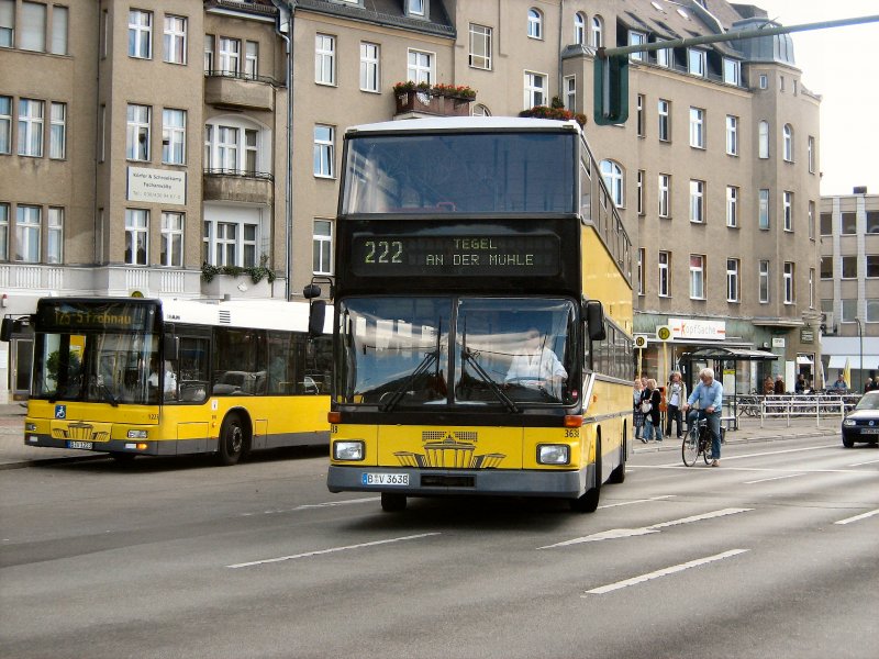 Linienverkehr in Berlin-Tegel, 13.9.2008