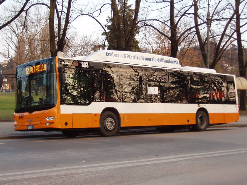 Lion's City CNG 333 der AIM Vicenza.