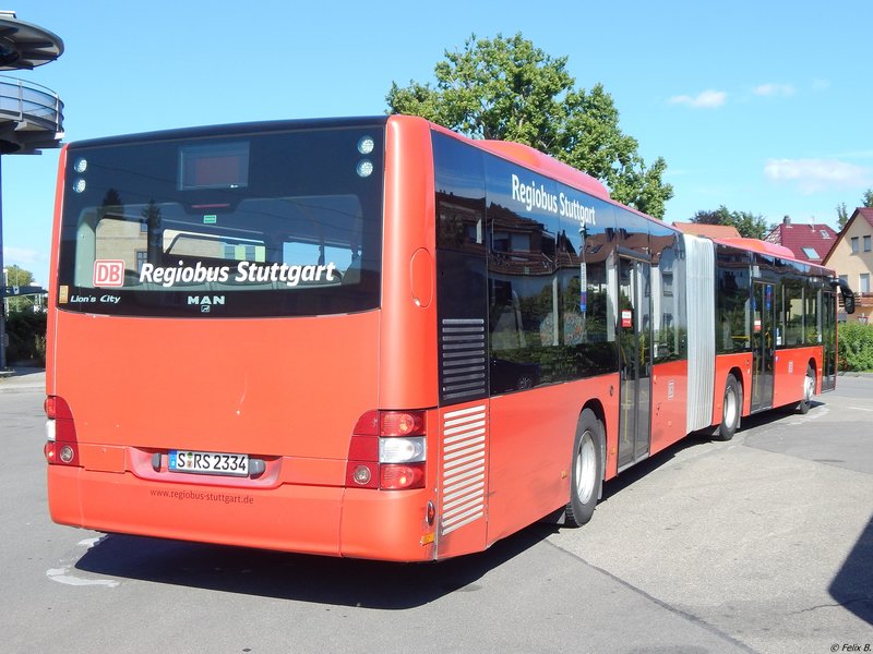 RBS Regiobus Stuttgart Neckarsulm MAN Lions City 12 2018 Rietze 75343