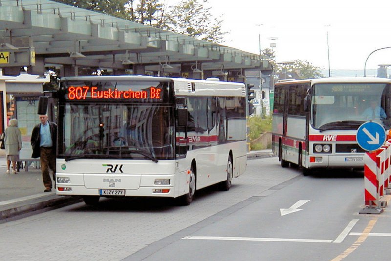 MAN - RVK (Regionalverkehr Kln) in Euskirchen-Bahnhof - 2003