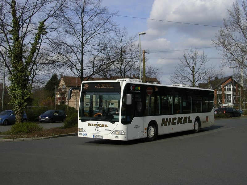 MB Citaro , Busunternehmen Nickel in Wanne Eickel.(15.03.2008)