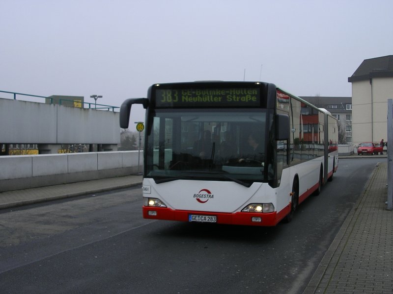 MB Citaro ,Bogestra,Linie 383 ,Ausfahrt in Gelsenkirchen Hbf/Bbf.