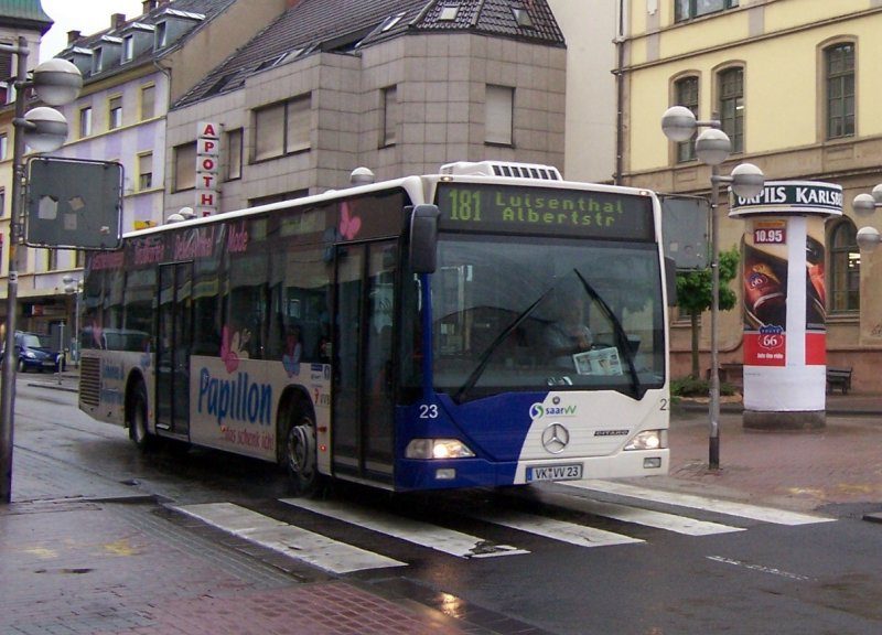 MB Citaro Wagen 23 der VVB.