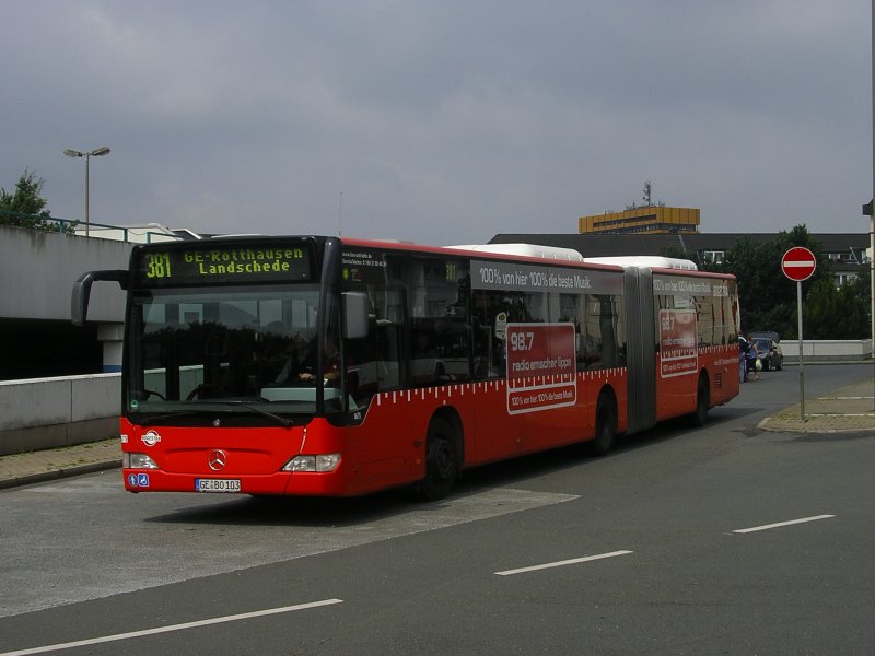MB Citaro,Bogestra Linie 381 nach Gelsenkirchen Rotthausen.(05.08.2008)