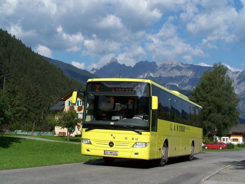 MB Integro II Nr 54 in Tschagguns am 18/08/09.