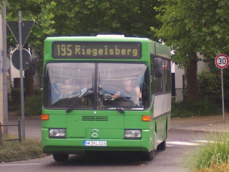 MB O405 am 12.09.2008 in Vlklingen. 
