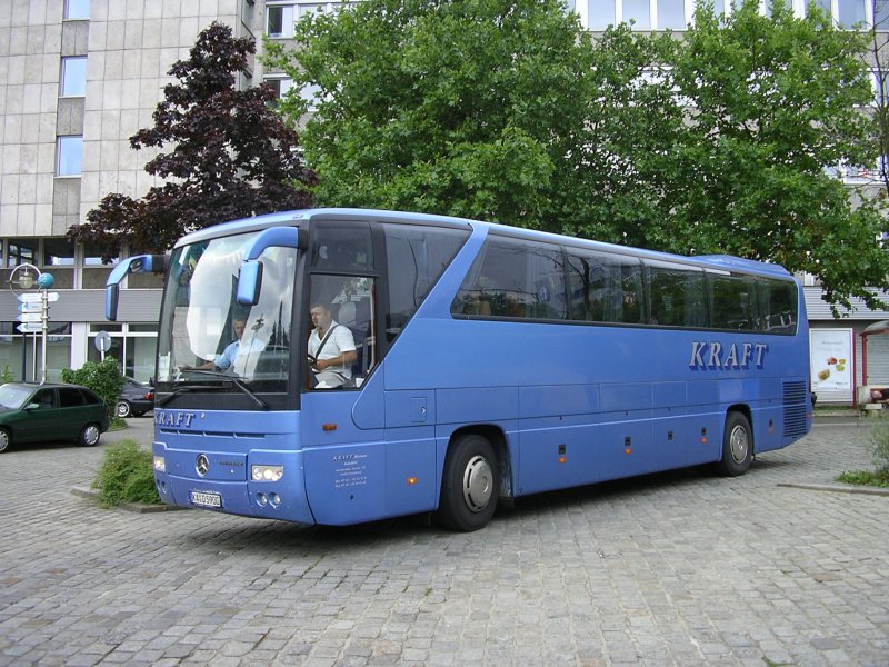 MB Tourismo ,der Firma Kraft in Dortmunder Busbahnhof.(03.08.2008)