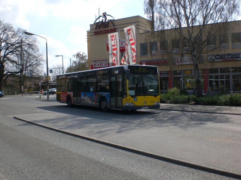 Mercedes-Benz O 530 I (Citaro) als SEV fr die S-Bahnlinie 8 und 46 zwischen S-Bahnhof Grnau und S-Bahnhof Adlershof.