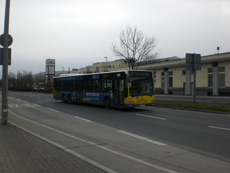 Mercedes-Benz O 530 I (Citaro) auf der Linie 191 nach S-Bahnhof Marzahn am U-Bahnhof Kaulsdorf-Nord.