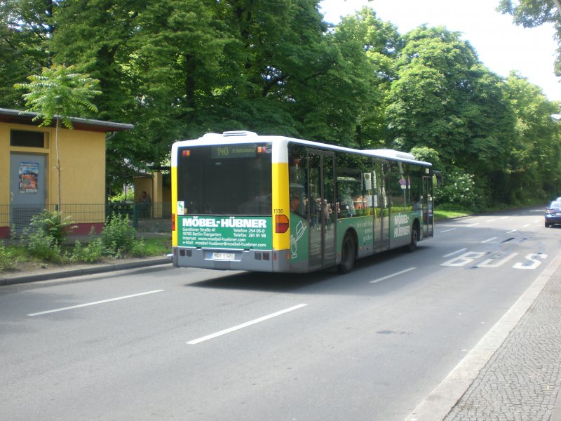 Mercedes-Benz O 530 I (Citaro) auf der Linie 140 nach Ostbahnhof am U-Bahnhof Alt-Tempelhof.
