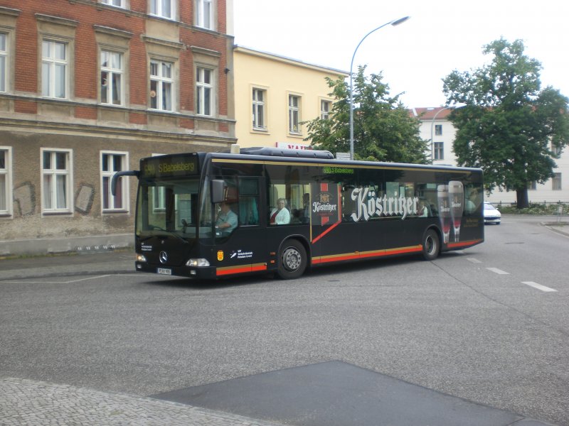 Mercedes-Benz O 530 I (Citaro) auf der Linie 690 am S-Bahnhof Babelsberg/Schulstrae.
