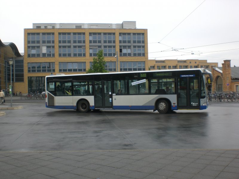 Mercedes-Benz O 530 I (Citaro) auf der Linie 610 nach Wildpark-West am Hauptbahnhof.
