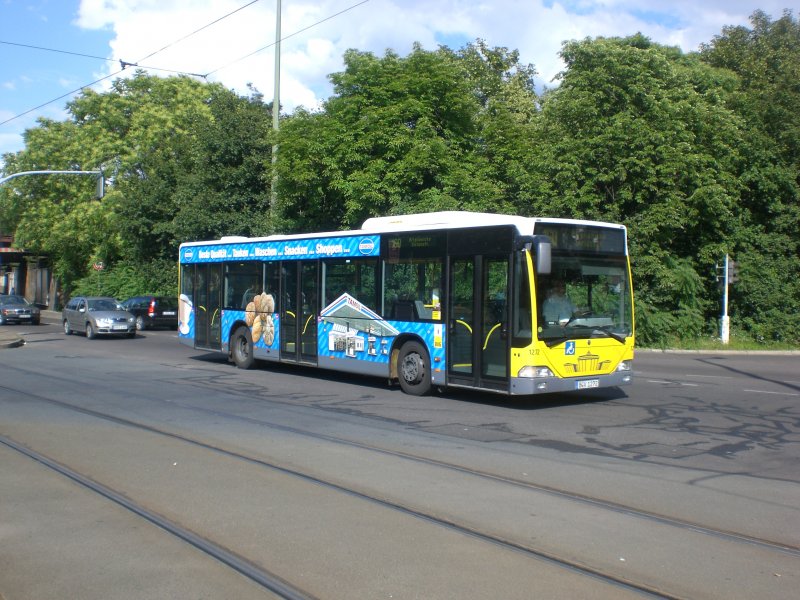 Mercedes-Benz O 530 I (Citaro) auf der Linie 160 nach Altglienicke Siriusstrae am S-Bahnhof Schneweide/Sterndamm.