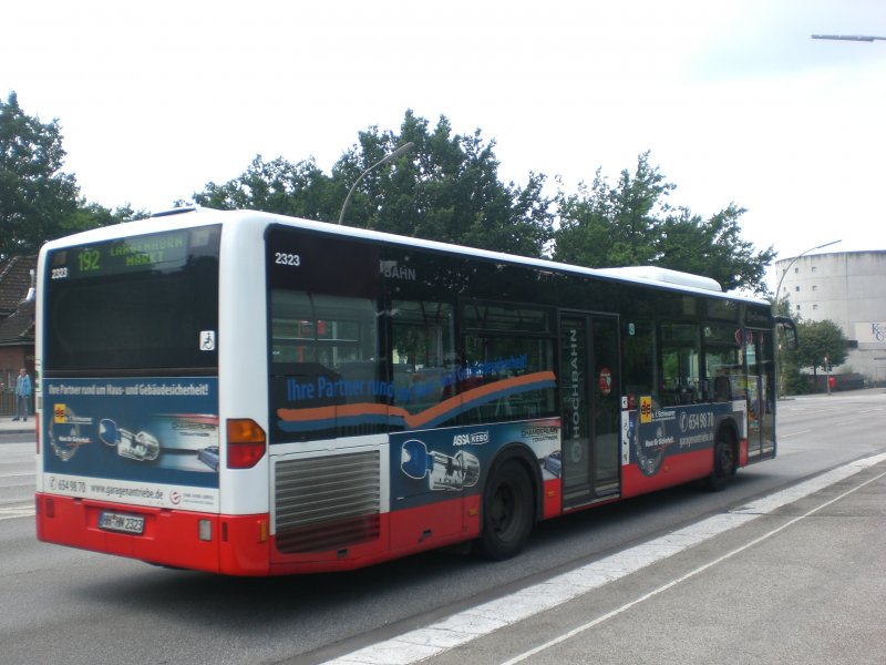 Mercedes-Benz O 530 I (Citaro) auf der Linie 192 am U-Bahnhof Langenhorn Markt.
