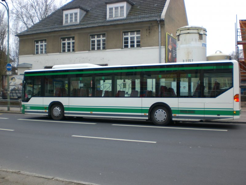 Mercedes-Benz O 530 I  (Citaro) auf der Linie 893 nach Hohenschnhausen Feldmannstrae am S-Bahnhof Buch.