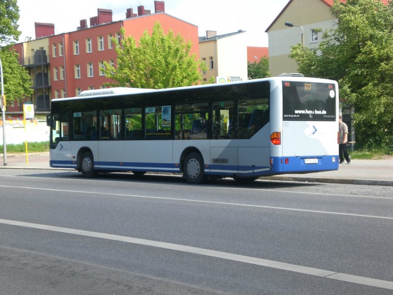 Mercedes-Benz O 530 I  (Citaro) auf der Linie 623 nach U-Bahnhof Oskar-Helene-Heim an der Haltestelle Teltow, Warthestr/Zum Techno Terrain.