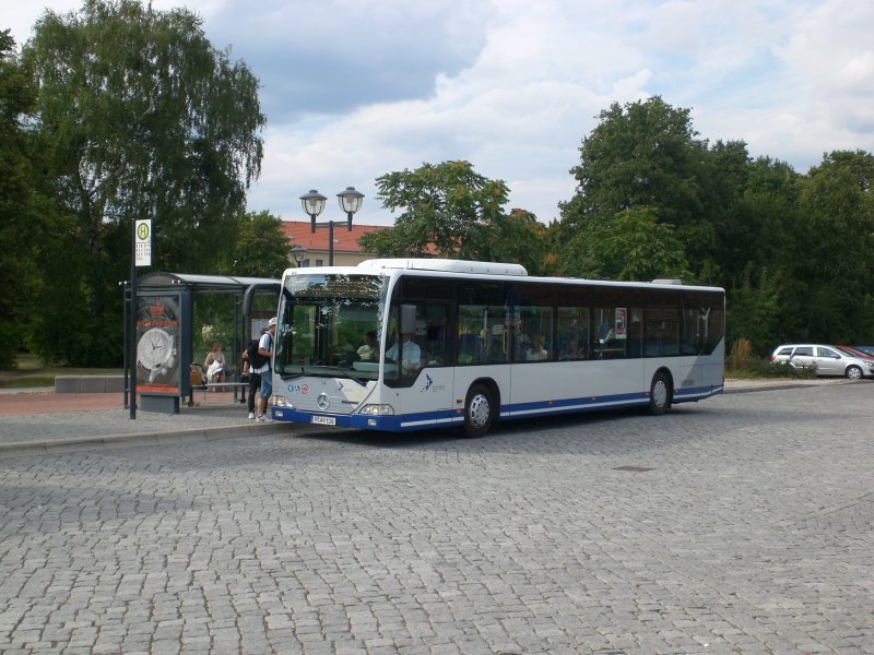 Mercedes-Benz O 530 I  (Citaro) auf der Linie 618 nach Bahnhof Wnsdorf-Waldstadt am Bahnhof Ludwigsfelde.