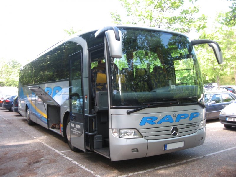 Mercedes Benz Travego der Firma Rapp Juli 2007