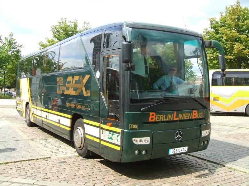 Mercedes Tourismo , BerlinLinienBus Wagen Nr.405 In DO Bbf 