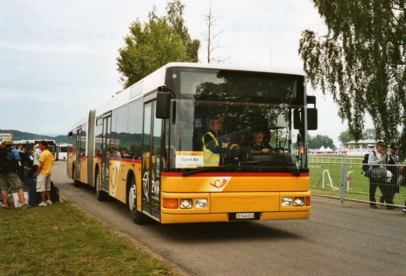 Moser, Flaach Nr. 117/ZH 646'616 MAN (ex Nr. 21 + 1)) am 12. Juli 2009 Frauenfeld, Open-Air