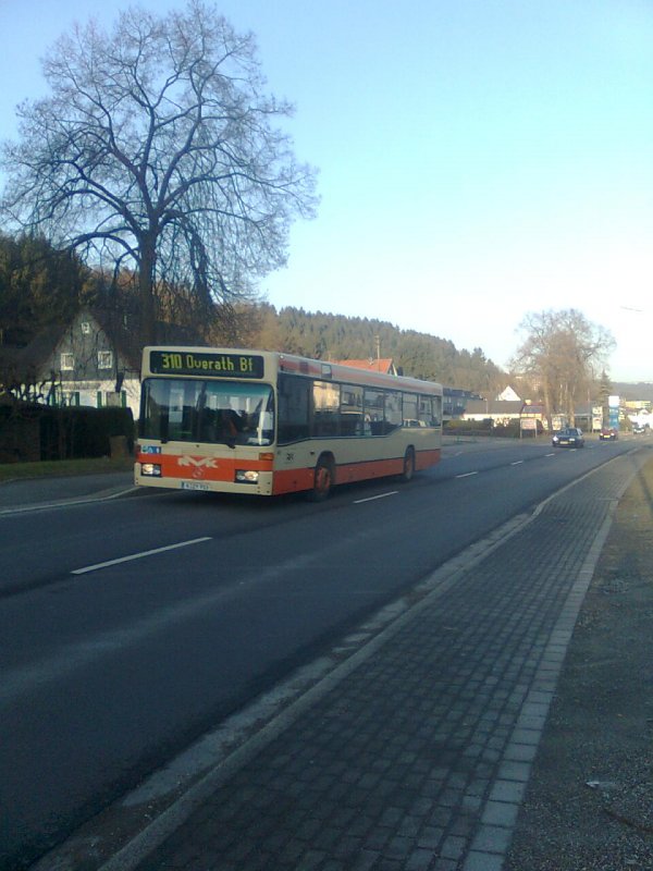 O 405 N,in Engelskirchen Loope,Bus der RVK