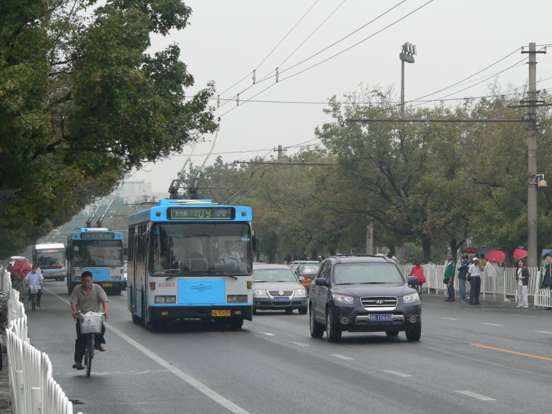 O-Bus in Peking, 09/2007