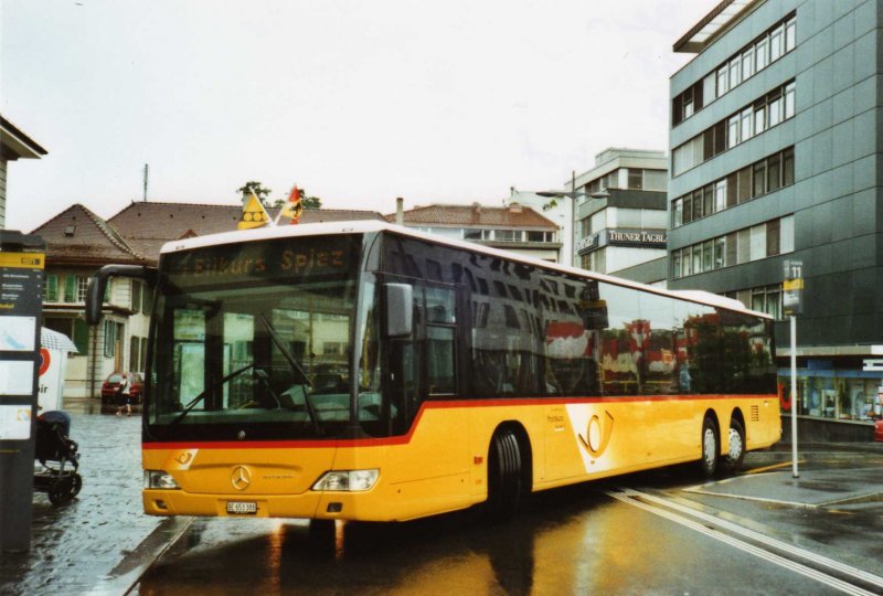 PostAuto Bern BE 653'388 Mercedes Citaro am 3. August 2009 Thun, Bahnhof