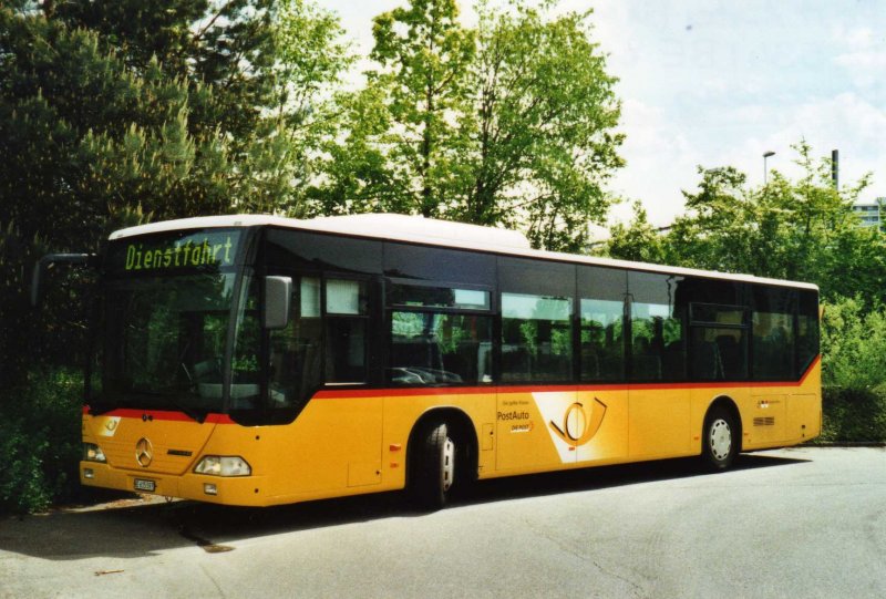 PostAuto Bern Nr. 534/BE 615'597 Mercedes Citaro (ex P 25'237) am 9. Mai 2009 Worblaufen, Garage RBS