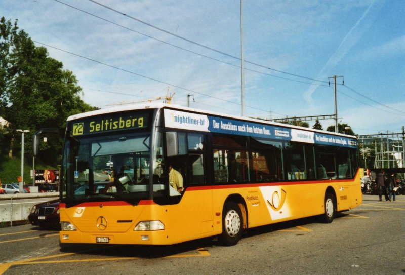 PostAuto Nordwestschweiz BL 127'637 Mercedes Citaro am 8. Juni 2009 Liestal, Bahnhof