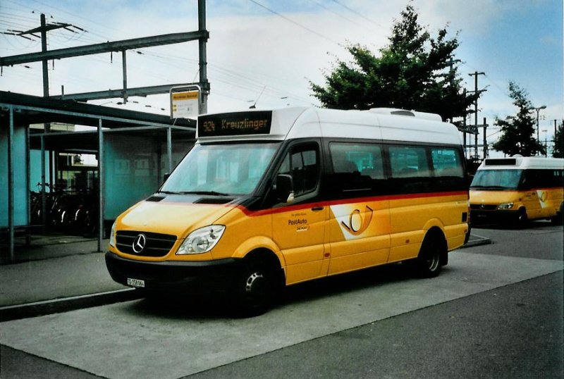 PostAuto Ostschweiz TG 158'064 Mercedes am 15. September 2008 Weinfelden, Bahnhof