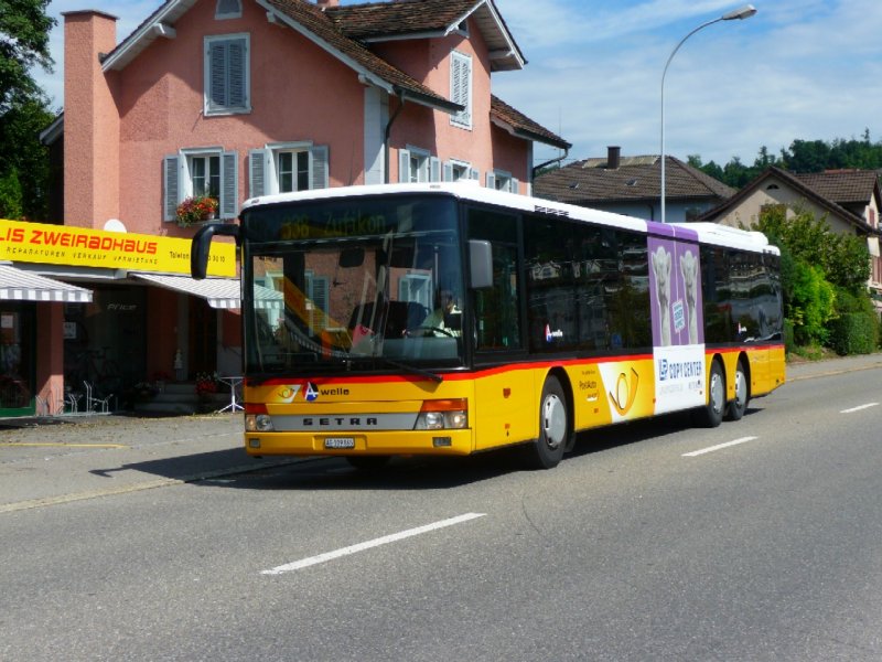 Postauto - SETRA Bus AG 109865 unterwegs in Bremgarten/AG auf der Linie 338 am 05.09.2008