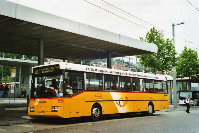 Rattin, Neuhausen Nr. 17/SH 917 Mercedes O 405 (ex Nr. 7) am 6. Juni 2009 Schaffhausen, Bahnhof