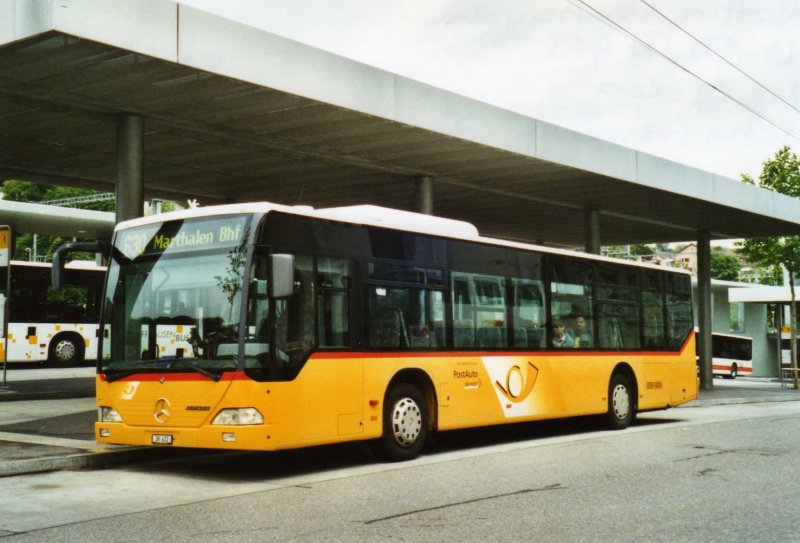 Rattin, Neuhausen Nr. 50/SH 413 Mercedes Citaro (ex Nr. 13; ex Nr. 34) am 6. Juni 2009 Schaffhausen, Bahnhof