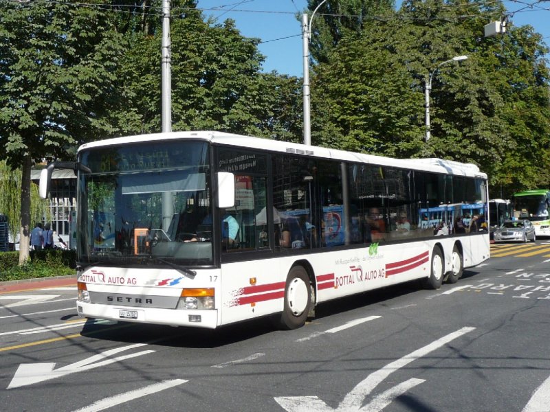 ROTTAL AUTO AG - SETRA Bus Nr.17 LU 15752 unterwegs auf der Linie 61 in Luzern am 08.09.2008