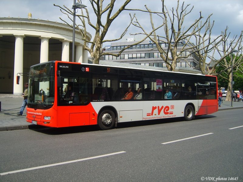 RVE 6101 (AC-RV 6101) - Linie 57 - Aachen, Friedrich-Wilhelm-Platz - 19. Mai 2008