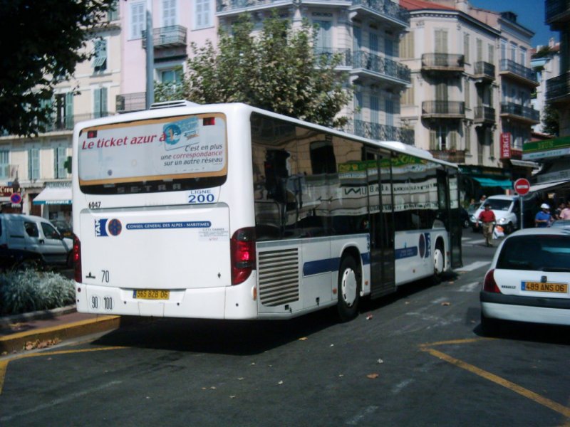 S 415 NF in Cannes.
Transports des Alpes Maritimes (TAM).