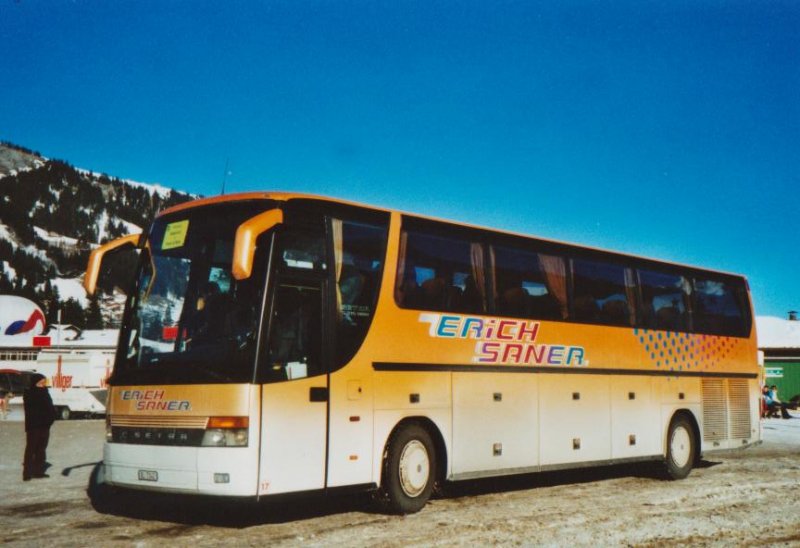 Saner, Laufen Nr. 17/BL 7342 Setra am 11. Januar 2009 Adelboden, Weltcup (Einsatz am Ski-Weltcup von Adelboden)