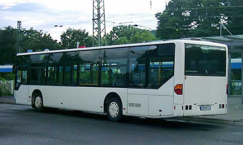 SB:MH 917 Fahrzeug der Firma Reise Fischer im Auftrag der Saarbahn AG am 19.08.07 als Linie 120 Brebach Bahnhof