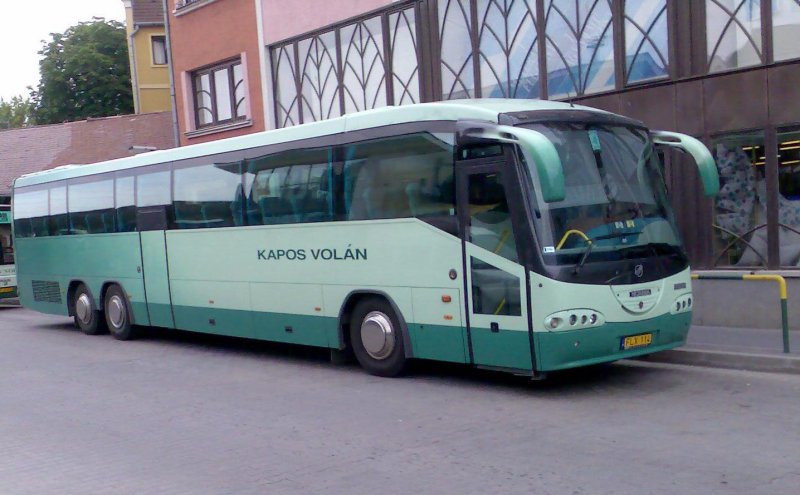 Scania Irizar (15m) in Kaposvr Hbf.